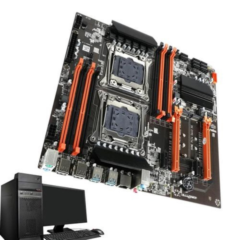 Zeiwohndc X99 Two Processor Motherboards for X99 Chipset and Support for DDR4 Memory