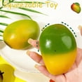 thumbnail image 5 of Big Mango Squishies Toy, Color Changing Sticky Stress Relief Ball, Slow Rising Fruit Squeeze Fidget for Anxiety Relief and Relaxation for Adults Kids, 5 of 7