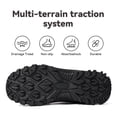 thumbnail image 3 of Gexuosn Men's Hiking Boots Lightweight Leather Mid Ankle Outdoor Trail Trekking shoes,Black, 3 of 6