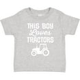 thumbnail image 3 of Inktastic Farming This Boy Loves Tractors Boys Toddler T-Shirt, 3 of 5