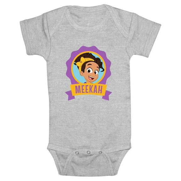 Infant's Blippi Smiling Meekah Badge  Bodysuit