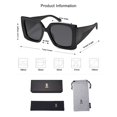 thumbnail image 5 of Gafas de sol SOJOS Retro Square Polarized SJ2224 para mujer, 5 of 5