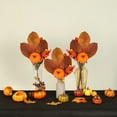 thumbnail image 5 of VOAVEKE Fall Centerpieces for Tables, Fall Decorations for Home, Autumns Thanksgiving Maple Leaf Cuttings Bunch Table Vase Cuttings Simulation Sun Silk Flower Pumpkin, 5 of 5