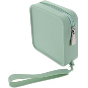 MOVTOTOP Portable Dog Treat Pouch Dog Training Bag Silicone Dog Food Storage Bag Snack Holder with Zipper