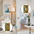 thumbnail image 4 of Yayeee Toggle Light Switch Wall Plate 1-Gang 4.5"x2.7" Home Decorative Outlet Cover, Stained Glass Sunflowers Pattern, 4 of 7