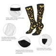 thumbnail image 3 of Yiaed glod Skull snake bird Print Great elasticity Adult Stockings Sports socks for Men and Women, 3 of 6