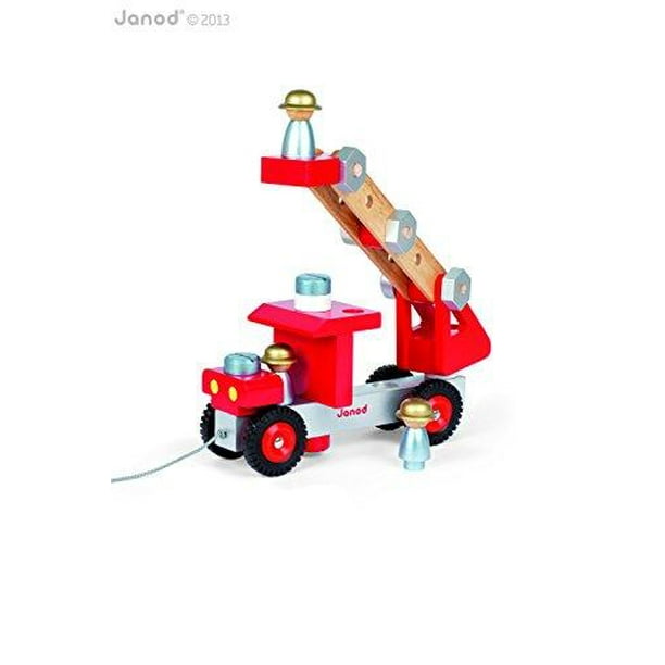 JANOD - Camion de bricolage (bois) - Dès 2 Ans bleu - Janod