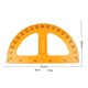 thumbnail image 4 of Yellow Plastic Ruler with Precise Scales for Painting Use and Teaching Aids 30 cm, 4 of 4