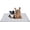 Grey, variant on Kobolaf Dog Cooling Mat Portable Dog Cool Bed for Summer Non-Slip Washable