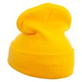 thumbnail image 2 of Mario Rainbow Star Embroidered 12 Inch Long Knitted Beanie - Yellow OSFM, 2 of 5
