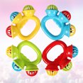 thumbnail image 5 of 4 piezas Childlren Handbells Baby Comfort Toy Instrumento educativo Instrumento musical Juguetes para bebé infantil (Color aleatorio), 5 of 5