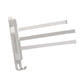 thumbnail image 3 of Toallero de barra autoadhesivo para baño, toallero, colgador de toallas de acero inoxidable 3 Varillas Blanco, 3 of 6