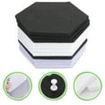 thumbnail image 3 of MasteelfCA 12pcs Acoustical Wall Panel Sound Insulation Material Hexagon Acoustic Panel, 3 of 8