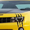 thumbnail image 3 of 2 PCS Reflective Car Sticker Car Headlight Decoration, 3 of 5