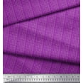 thumbnail image 2 of Soimoi Purple Rayon Crepe Fabric Lace Border Abstract Print Fabric by Yard 46 Inch Wide, 2 of 5