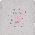 thumbnail image 4 of Inktastic I'm the Big Sister. Girls Long Sleeve Toddler T-Shirt, 4 of 5