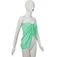 thumbnail image 4 of Tinglu Women Mesh Beach Scarf Wrap Skirt Chiffon Bikini Cover Up, 4 of 8
