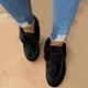 thumbnail image 2 of Zapatos de mujer europeos y americanos, botas cortas con costura de lazo en la boca, zapatos de algodón de mujer de talla grande, 2 of 5