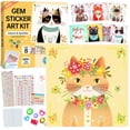 thumbnail image 1 of Adhesivo Art Craft Kit Fortand Gem con 8 diseños de gatitos, 1 of 7