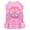 Light Pink, variant on Pet Dog  Cat Dress Rhinestone, "Rainbow Peace"
