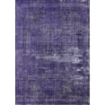 thumbnail image 1 of Ahgly Company Indoor Rectangle Mid-Century Modern Purple Monster Purple Persian Area Rugs, 2' x 3', 1 of 6