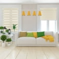 thumbnail image 2 of Arlo Blinds Cordless Zebra Roller Shades 22"W x 60"H, Cream Horizontal Window Blinds, 2 of 3