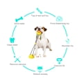 thumbnail image 3 of UPITOR Indestructible Dog Chew Toy with Suction Cup for Aggressive Chewers, Yellow Large, 3 of 8