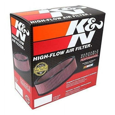 K&N engine air filter, washable and reusable: 2014-2019 Chevrolet Corvette, Corvette Z06, and Corvette ZR1 E-0665