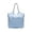 Blue, variant on Lightweight Nylon Large Capacity Shoulder Tote Bag, 12.5L Multi Color Casual Handbag with Inner Zipper Pocket, Reinforced Handle Foldable Shopping Bag for Beach Travel Gym Daily Errands