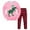 Pink, variant on PMVFHDE Boys Outfits&Set Little Boys Girls Christmas Pajamas Toddler Holiday Clothes Long Sleeve 2 Pcs Sleepwear Sets Pink,3-4 Years