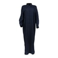 thumbnail image 3 of LIUJUNSHOP Women's Long Sleeve Button Down Shirt Dress Spring Casual Maxi Dresses Loose Fit Blouse Dress with Pockets, 3 of 6