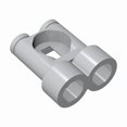 thumbnail image 3 of 20pcs MOC Parts 30162 Equipment Utensil Binoculars Compatible Bricks DIY Assmble Building Blocks Particle Kid Brain Toy Gift black-20pcs, 3 of 4
