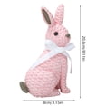 thumbnail image 2 of Easter Gifts,Easter Bunny Decorations Spring Rabbit Decors Figurines Tabletopper Decorations for Party Home Holiday Cute Bunny Easter Day Decor, 2 of 6