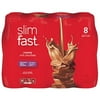 slimfast ready to drink bottles, creamy milk chocolate meal replacement shake, 10-ounces, 8 count