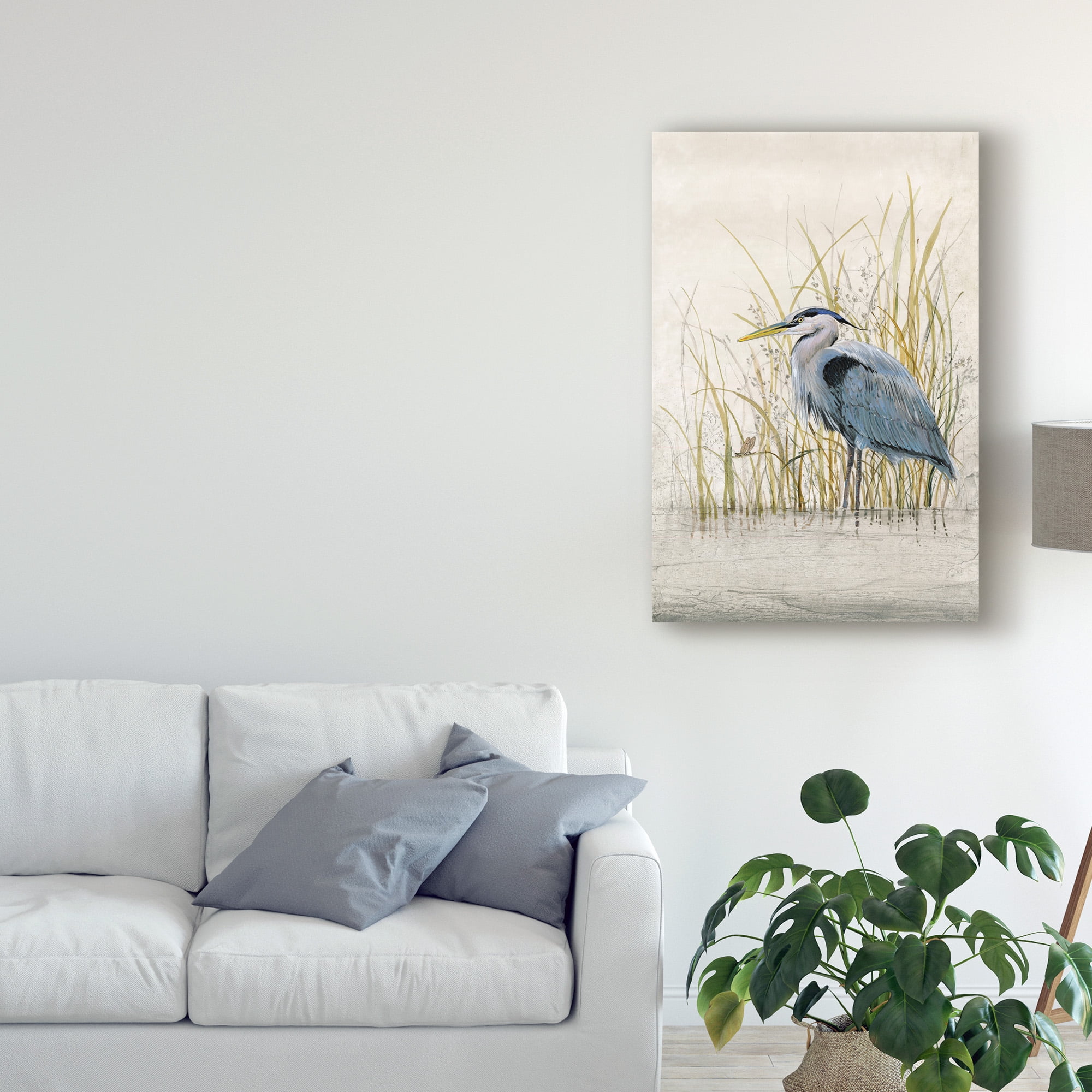 Trademark Fine Art 'Heron Sanctuary II' Canvas Art by Tim OToole