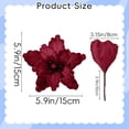 thumbnail image 5 of Clearance Artificial Christmas Flower Ornament, Decorative Stem for Christmas Tree and Table Display R, 5 of 5