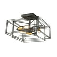 thumbnail image 1 of Artcraft Lighting Artisan 3 Light Semi-Flush Mount, 1 of 1