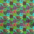 thumbnail image 1 of oneOone Viscose Jersey Light Green Fabric Paisley Patchwork Dress Material Fabric Print Fabric By The Yard 60 Inch Wide, 1 of 7
