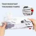 thumbnail image 4 of Baby Cloth Book Toy  Black and White Crinkle Tails Cloth Activity Books  Interactive Hanging Stroller Books for Newborn Infant  Early Development Toys with Sound for 0-2 Years Old, 4 of 7