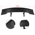 thumbnail image 3 of CCIYUBlack ABS Rear Spoiler Wing Universal Accessories for Chrysler for Chevy for Ford for LINCOLN for MAZDA for MERCURY for TOYOTA for VOLKSWAGEN Series Stylish Trunk Spoiler Wing, 3 of 5