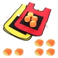thumbnail image 3 of MasteelfCA 1 Set Children Sticky Ball and Vest Game Props Sticky Ball Vest Group Plaything for Home School (Red, Yellow Vest and 10 Pcs Sponge Ball, Random Ball Color), 3 of 8