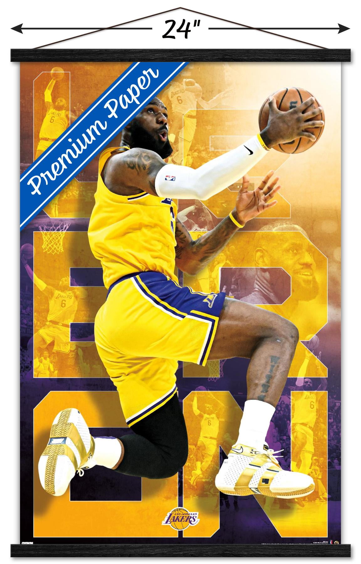Lebron james poster walmart sale