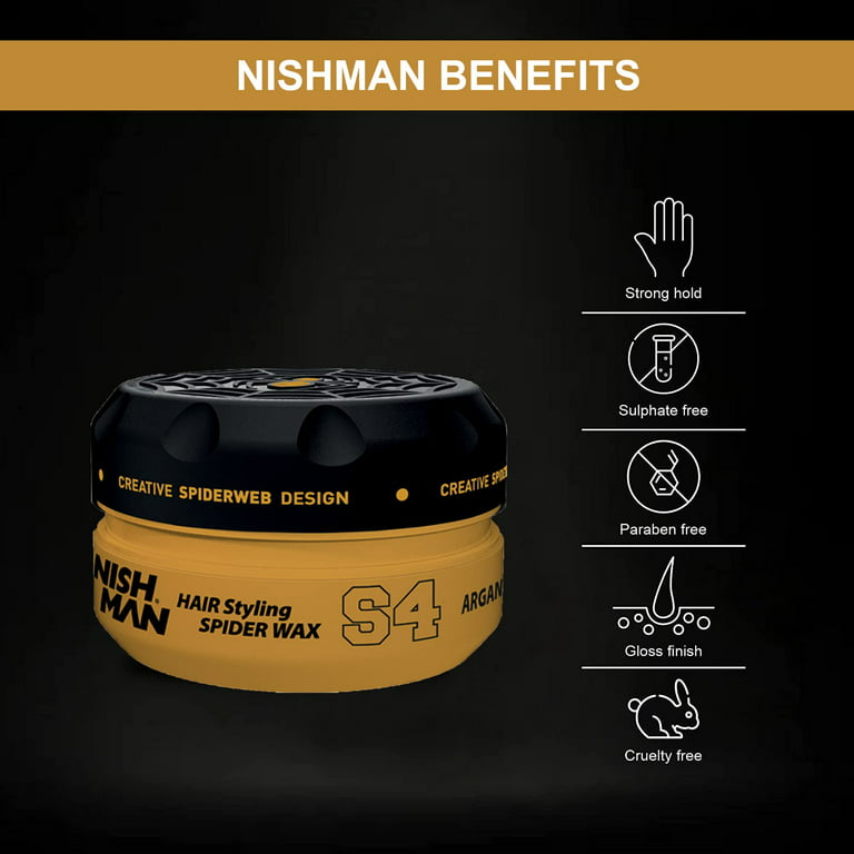 Give strength and flexibility to your hair. Nishman Spider Wax