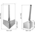 thumbnail image 2 of YQHWQ Inside and Outside Corner Trowels 2.7 Inch Stainless Steel Drywall Corner Shaping Tool 2se, 2 of 5