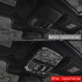 thumbnail image 2 of Car Front Reading Light Frame Glasses Box Trim Cover Sticker C, 2 of 5