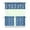 cfcl-1139, variant on Boho Country Curtains 36 Inch - 3 Panel Rustic Farmhouse Set with Vintage Blooming Botanicals, Rod Pocket Kitchen Window Drapes for Cottage Decor