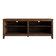 thumbnail image 6 of Home Design Kittery TV Stand with Storage Shelves and Caribou Lift-Top Coffee Table Set, Rustic Entertainment Center with Hidden Storage for Living Room, Brown, 6 of 17