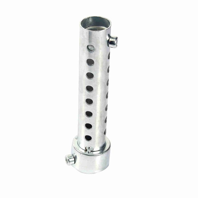 Silenciador de escape universal para motocicleta DB Killer, inserto deflector plateado de 35 mm
