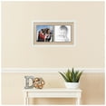 thumbnail image 2 of ArtToFrames Collage Photo Picture Frame with 2 - 9x9 Openings, Framed in White with Scotch Mist and Black Mats (CDM-3966-40), 2 of 8