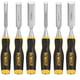 thumbnail image 1 of Juego de cinceles para madera DEWALT Pro de 3 piezas (paquete de 2), 1 of 1